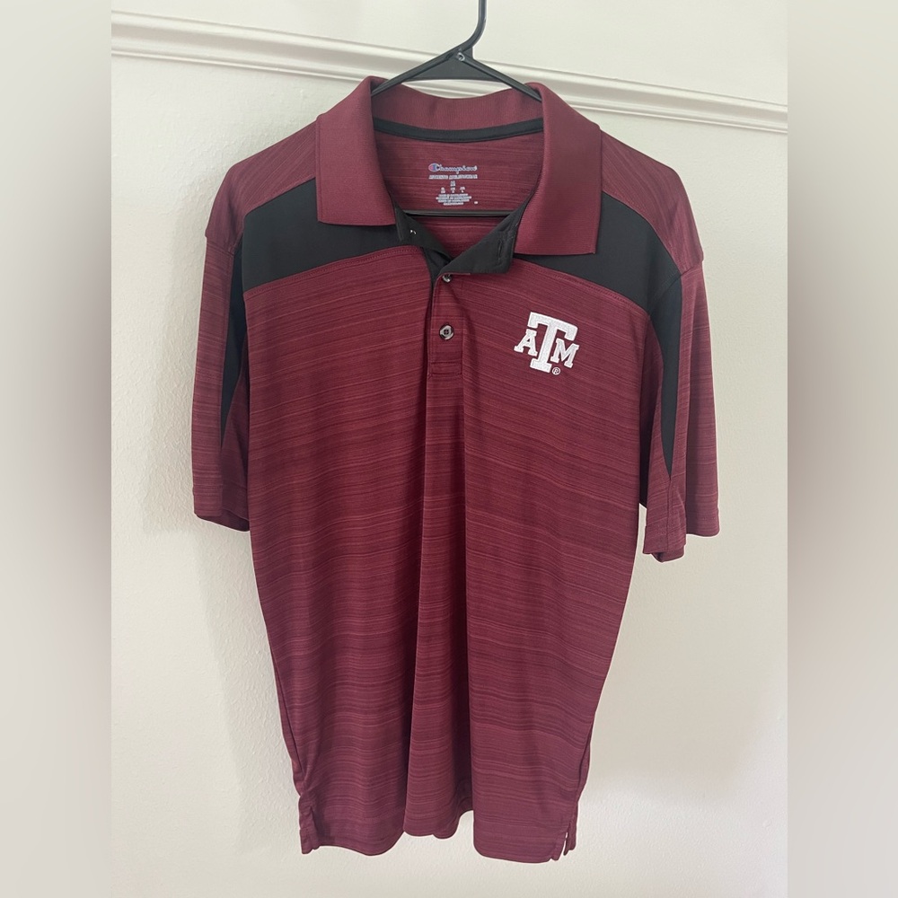 Texas A&M Champion Brand Polo